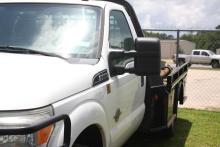 Unit# 58 Ford F-350, 6.7 DSL R-Cab, Flatbed, 2WD