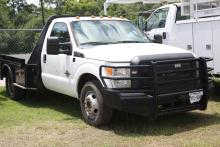 Unit# 58 Ford F-350, 6.7 DSL R-Cab, Flatbed, 2WD